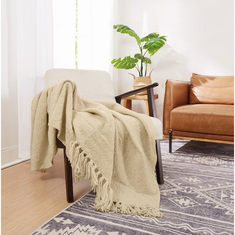 Brooklyn Loom Chunky Boucle 50x70 Throw
