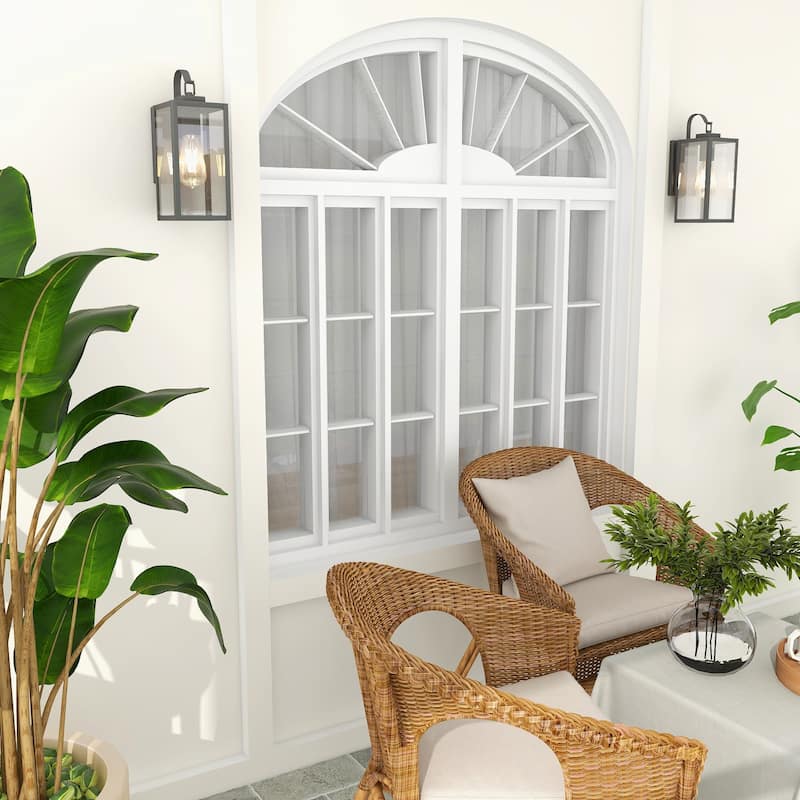 4 Pack 1-Light Outdoor Wall Sconce