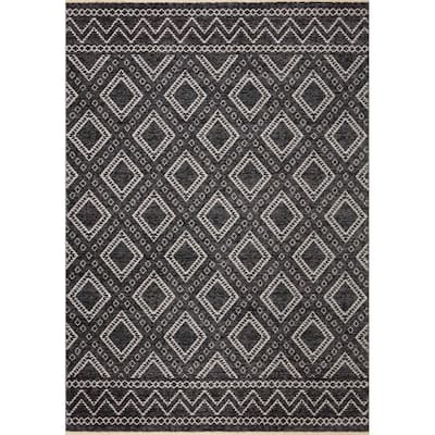 Alexander Home Rain Moroccan Diamond Area Rug