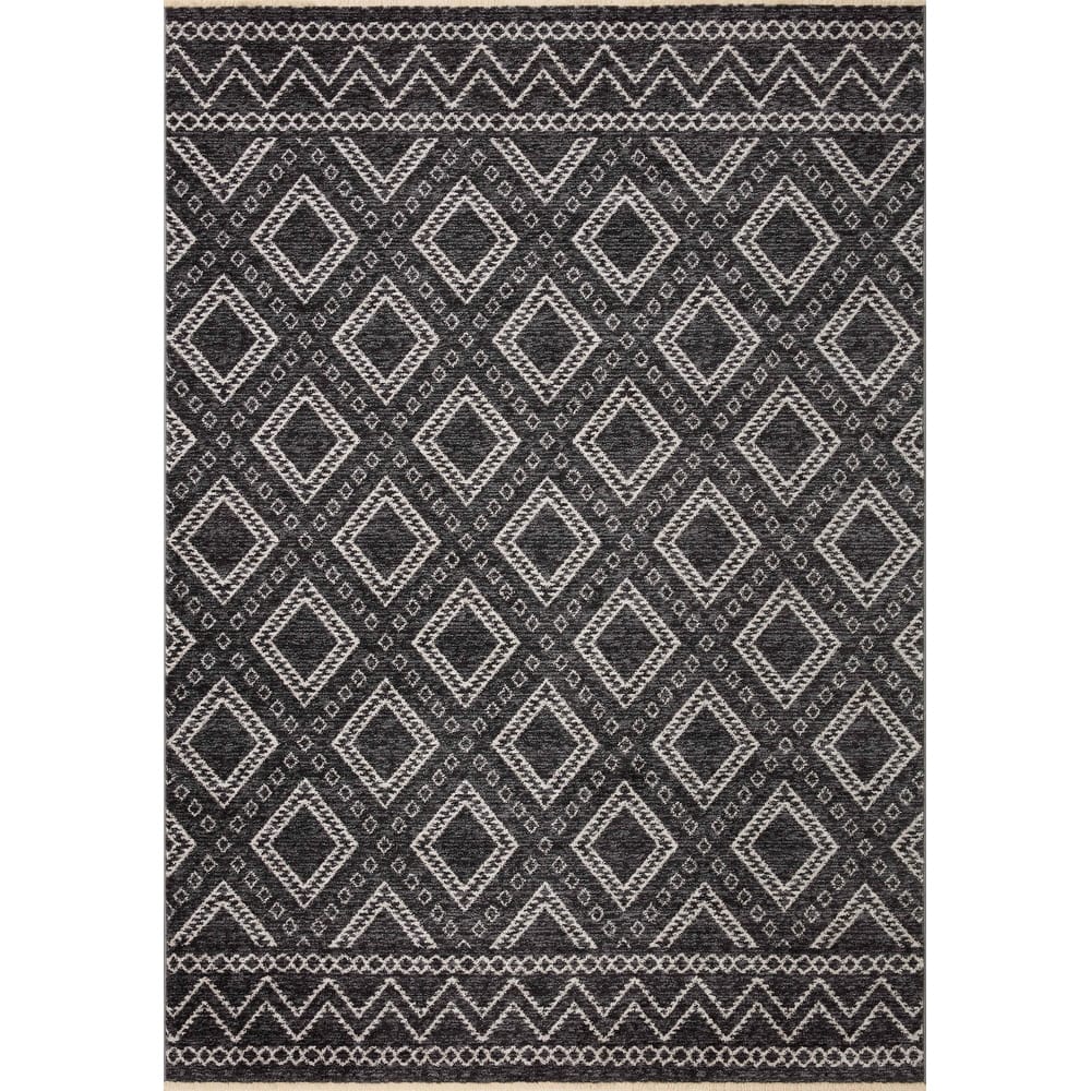 Alexander Home Rain Moroccan Diamond Area Rug