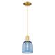 Option Blue / Satin Gold