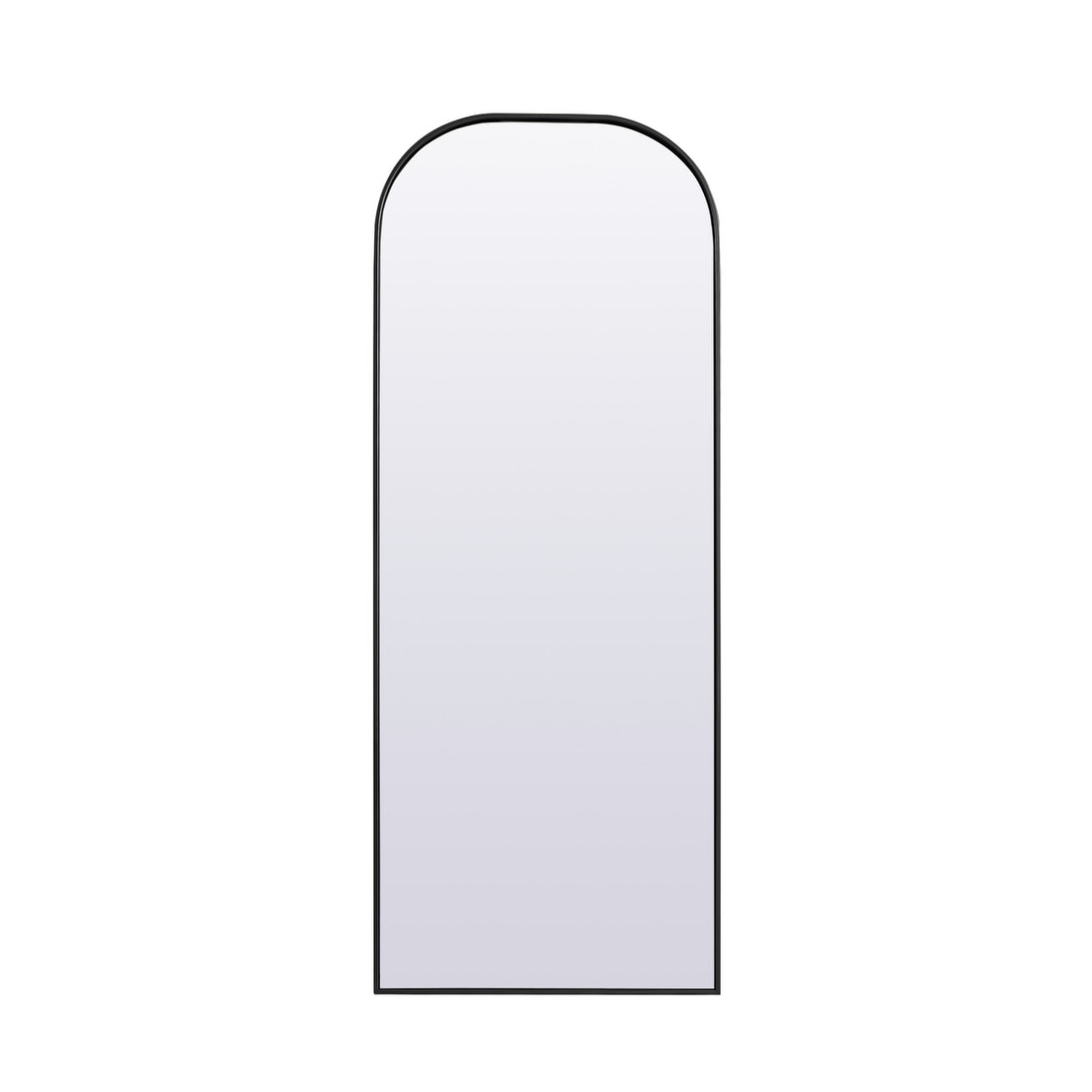 Indigo Home Metal Frame Arch Full Length Mirror 28x74 Inch