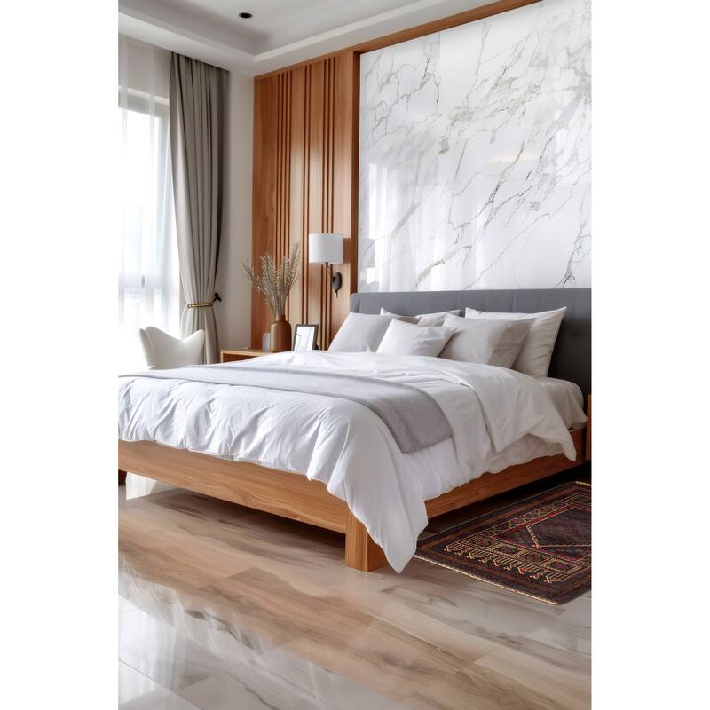 ECARPETGALLERY Hand-knotted Teimani Dark Brown Wool Rug - 3'1 x 4'8