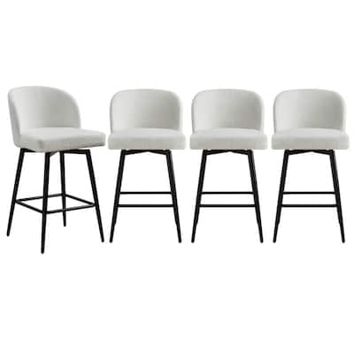 Ariel Counter Height Swivel Barstool Set