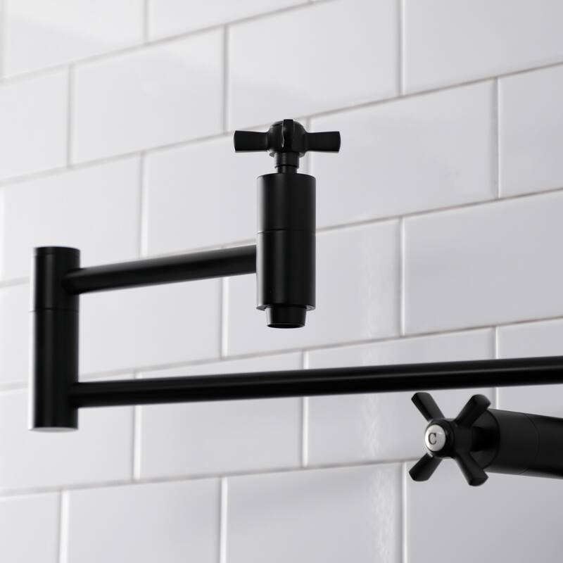 Millennium Two-Handle 1-Hole Deck Mount Pot Filler Faucet