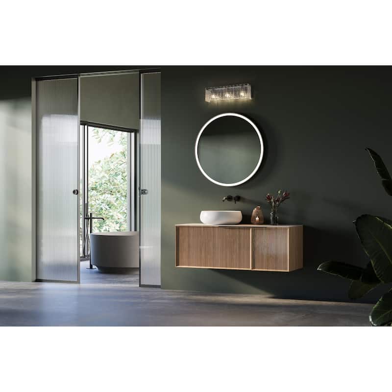Z-Lite 1943-3V Glacier 24" Wide Vanity Light