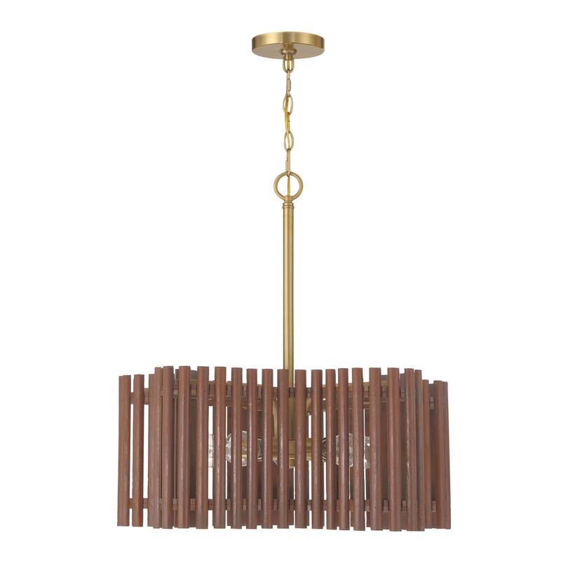 Craftmade 58425 Freeform 5 Light 24" Wide Abstract Chandelier