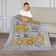 preview thumbnail 46 of 57, Hasbro Tonka Silk Touch Throw Blanket