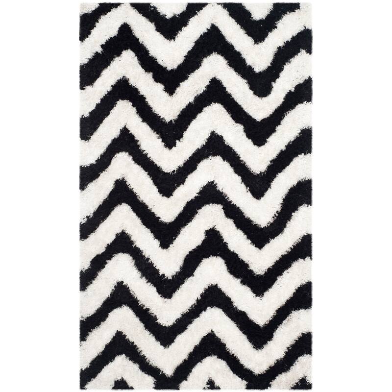 SAFAVIEH Handmade Barcelona Shag Rayya Polyester Rug