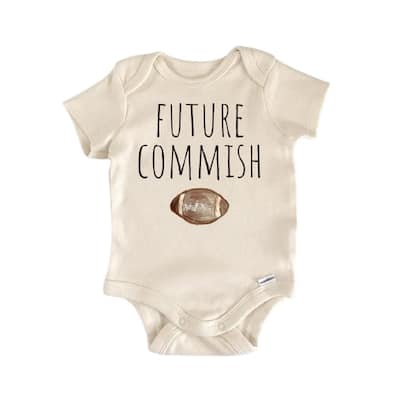 Fantasy Football Commissioner - Baby Boy Girl Clothes Infant Bodysuit Funny Cute Newborn