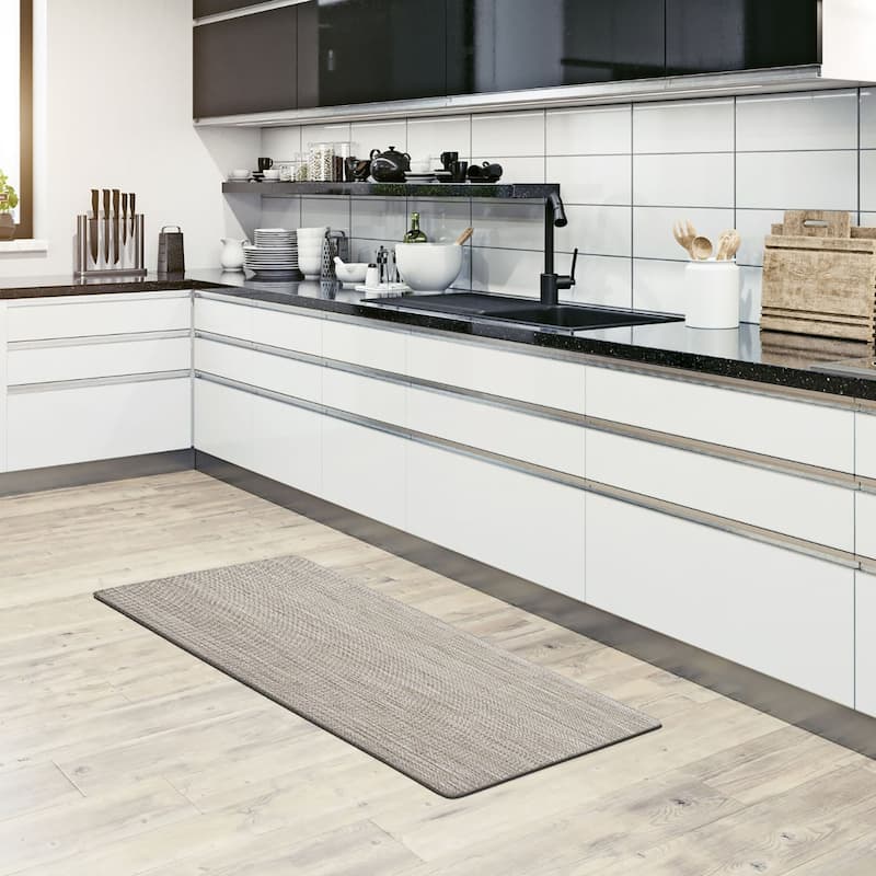 Ultra-Soft Anti Fatigue Kitchen Mat Kitchen Floor Runner 20x48 Inches - 48"L x 20"W x 6/8"H