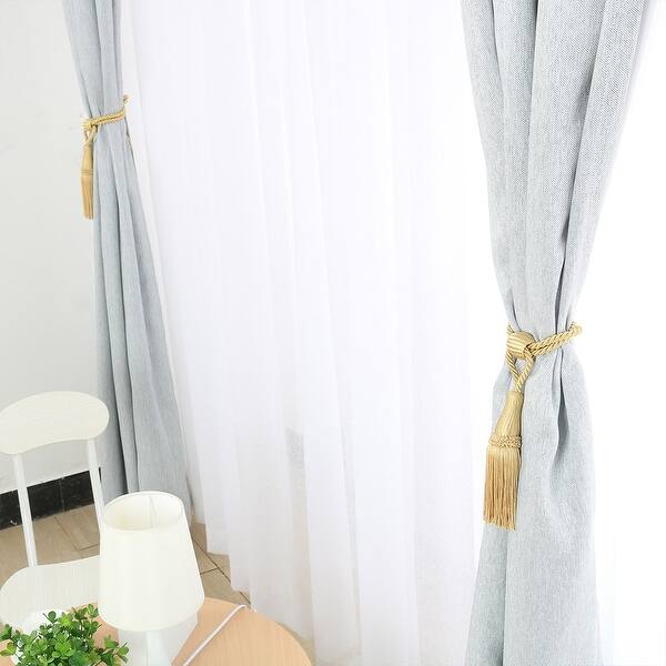 Curtain Tiebacks Holdbacks Window Tels Tie Backs Clips Decorative Rope Holdback Holder Glod Tels Tie Backs Clips Decorative Rope