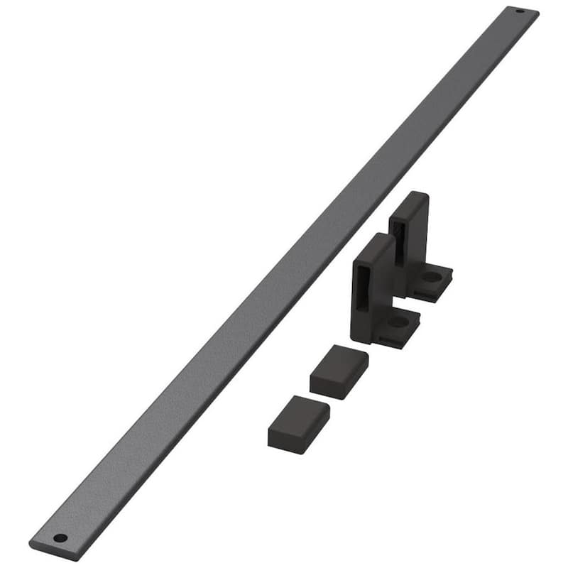 Kessebohmer 238723 CONERO 22-7/8" Aluminum Shoe Fence - Powder Black