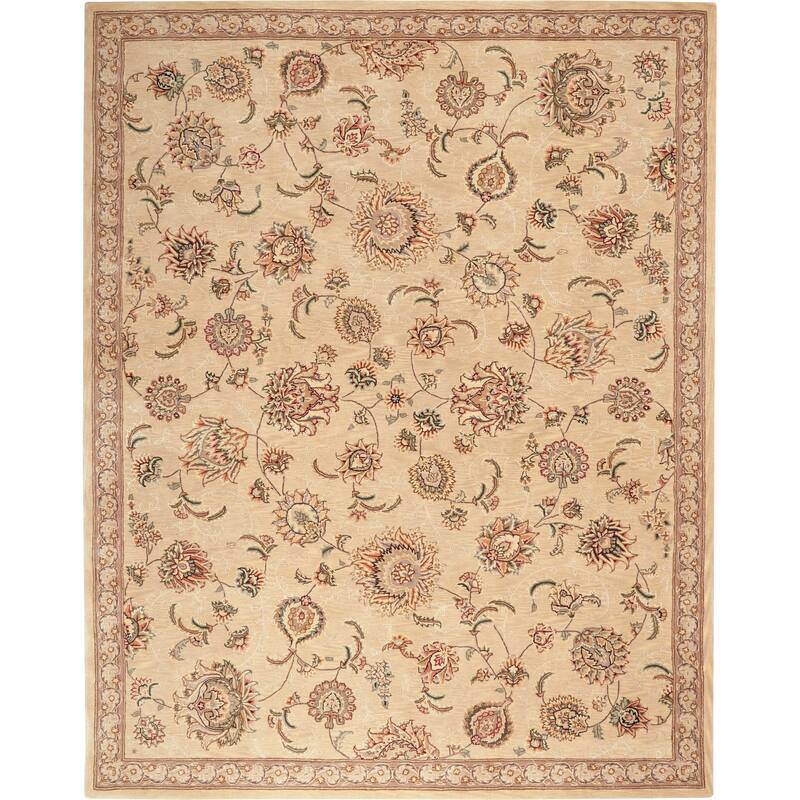 Nourison Nourison 2000 Bordered Area Rug - 8'6" x 11'6" - Beige - Rectangle