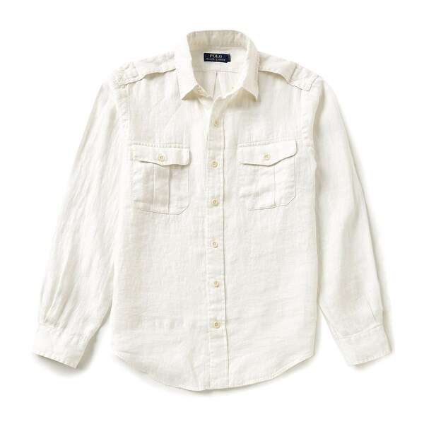 Shop Polo Ralph Lauren NEW White Ivory Mens Size Large L ...