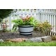 preview thumbnail 20 of 26, Southern Patio Whiskey Barrel Planter