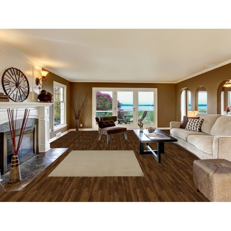 Modern Gabbeh Oriental Area Rug Handmade Solid Wool Carpet - 4'11" x 6'4"