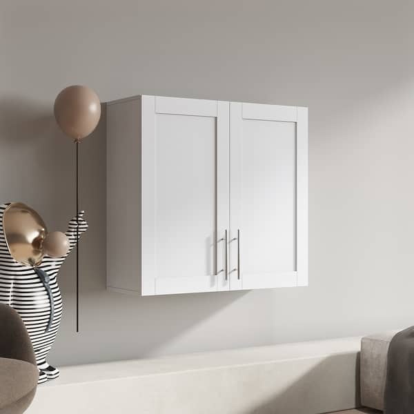 Stackable Wall Mounted Storage Cabinet - Bed Bath & Beyond - 37540762