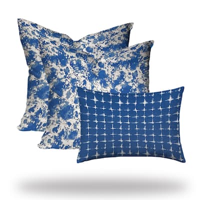 RAENI Collection Indoor/Outdoor Lumbar Pillow Set, Zipper Covers Only - 20 x 20