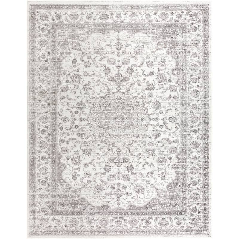 Livabliss Antonie Distressed Updated Traditional Area Rug