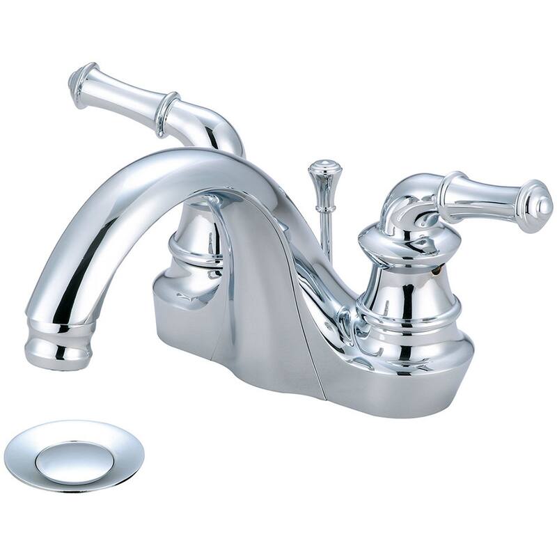 Pioneer Faucets Del Mar 1.2 GPM Centerset Bathroom Faucet - Polished Chrome
