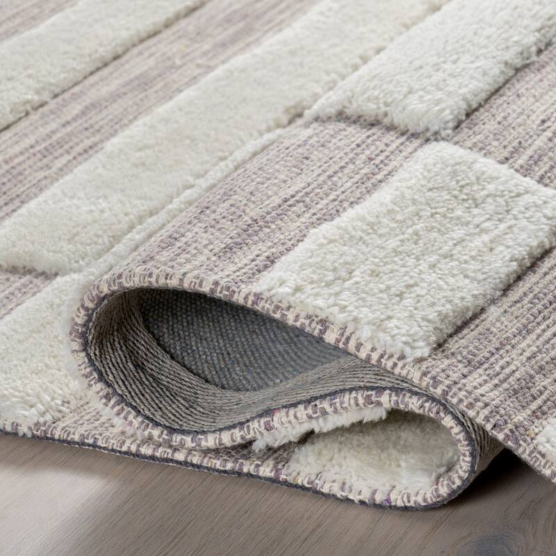 Frenshe Interiors Baja Broken Stripe Area Rug