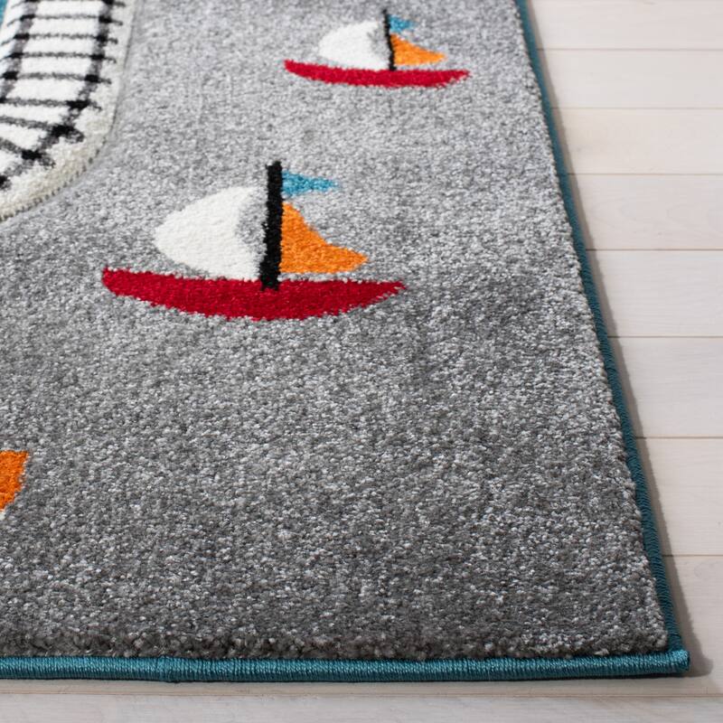 SAFAVIEH Carousel Kids Koika Neighborhood Road Rug