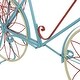 preview thumbnail 8 of 30, Colorful Metal Vintage Whimsical Eclectic Bicycle Plant Stand - 54 x 18 x 32