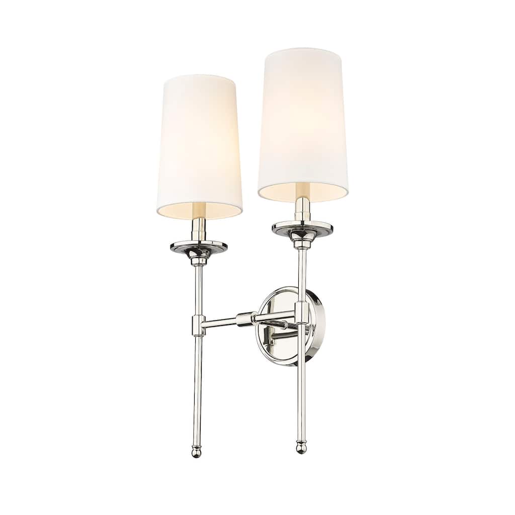 Roseto ZWS56138 Josie 2 Light 24" Tall Wall Sconce