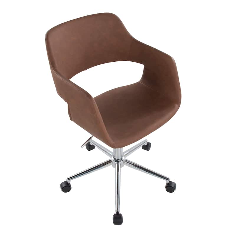 Carson Carrington Vallen Adjustable Task Chair with 5-Star Base