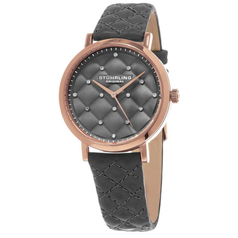 Stuhrling Women's Vogue Grey Dial Watch - 462.01 - One Size