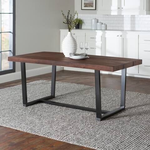 Carbon Loft Barnett Solid Wood Dining Table