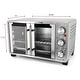 preview thumbnail 2 of 7, French Door Counter Top Oven and Toaster 25L with Baking Tray and Convection Rack