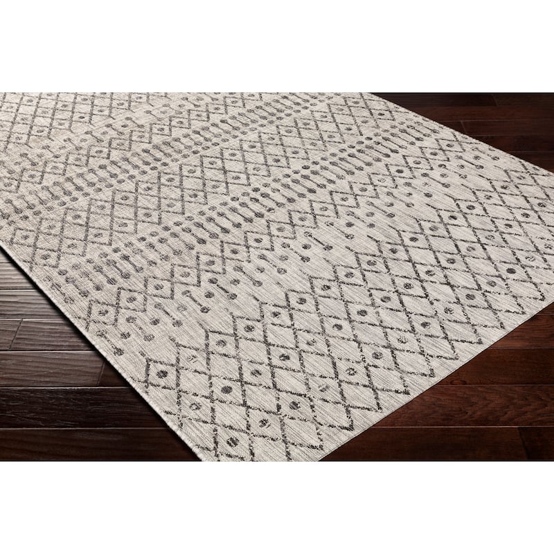 Livabliss Elpida Indoor/ Outdoor Moroccan Stripe Area Rug