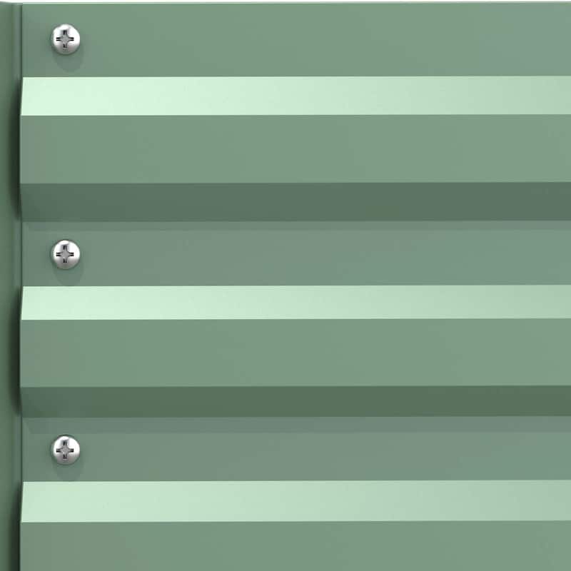 Aoodor Raised Garden Bed 4' x 2' x 1' for Patio Ourdoor Yard