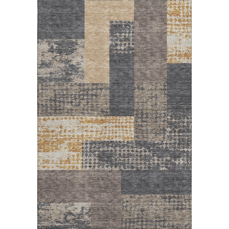 Premium Washable Super Soft Casual Geo Mayfield Rug