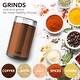 preview thumbnail 9 of 18, Electric Coffee Grinder by Kaffe, 3oz - On/Off Button. Brush Included