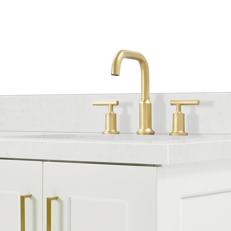 Ariel Q066DCQRVO Taylor 66" Free Standing Double Basin Vanity Set with
