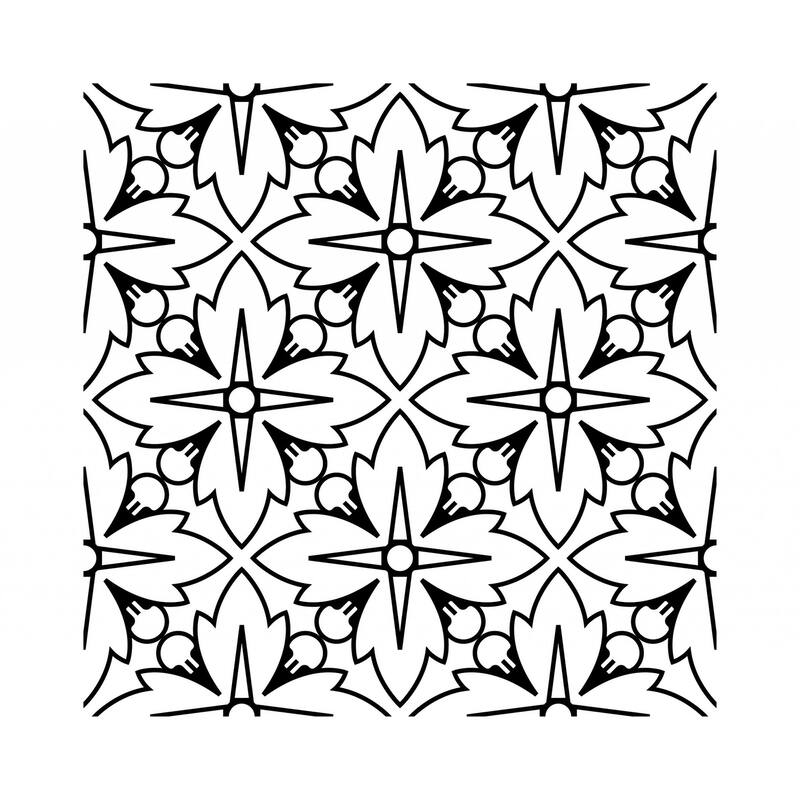 Black and White Silo Peel and Stick Removable Tiles - 8"W x 0.1"D x 8"H