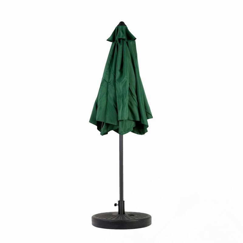 9FT Patio Umbrella with Push Button Tilt and Crank(Base Not Included)