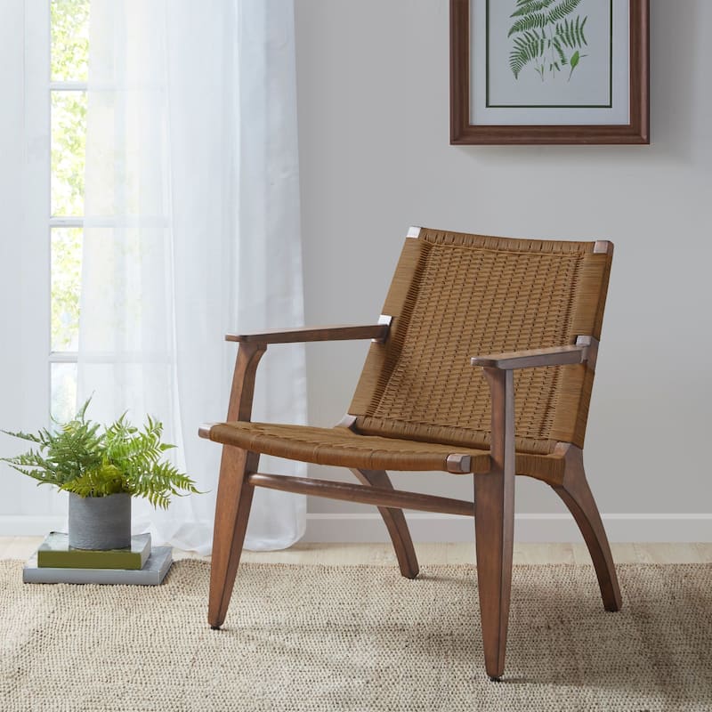 Madison Park Blakeley Natural Accent Chair - Natural