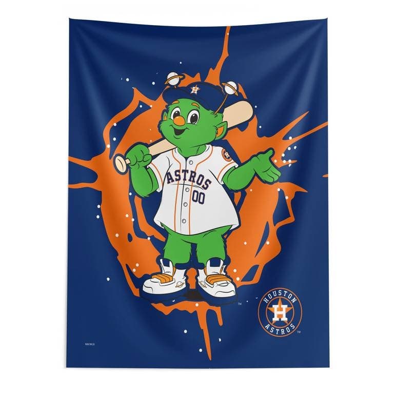 MLB Mascot Printed Wall Hanging - 50" x 60" - Houston Astros