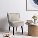 preview thumbnail 1 of 31, Costway Set of 2 Armless Accent Chair Upholstered Leisure Chair Single - 23'' x 27.5'' x 30''