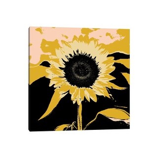iCanvas "Pop Art Sunflower IV" by Jacob Green Canvas Print - Bed Bath ...