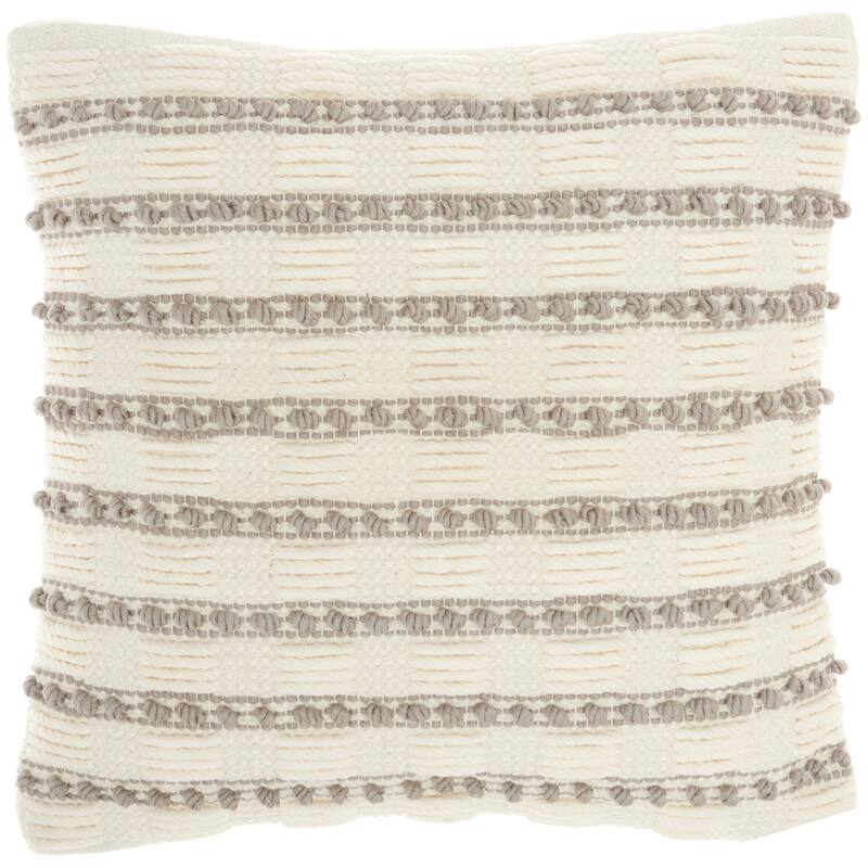 Mina Victory Lifestyle Textured Throw Pillow