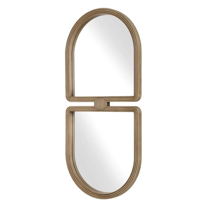 Uttermost 08282 Jacques 22"W x 47-1/2"H Arched Flat Wood Framed Accent