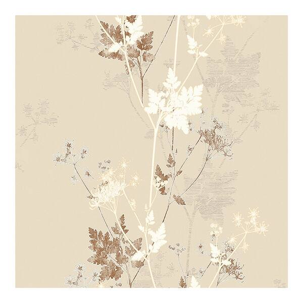 light brown and cream wallpaper