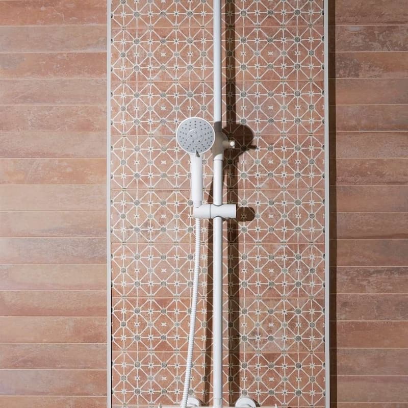 Arcilla Decor 6x12 Satin Porcelain Patterned Tile - Floor, Wall, Backsplash