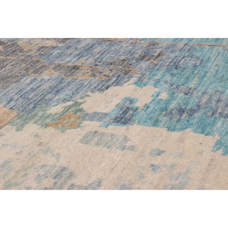 ECARPETGALLERY Hand-knotted Mystique Multi Color Wool Rug - 9' x 11' 8"