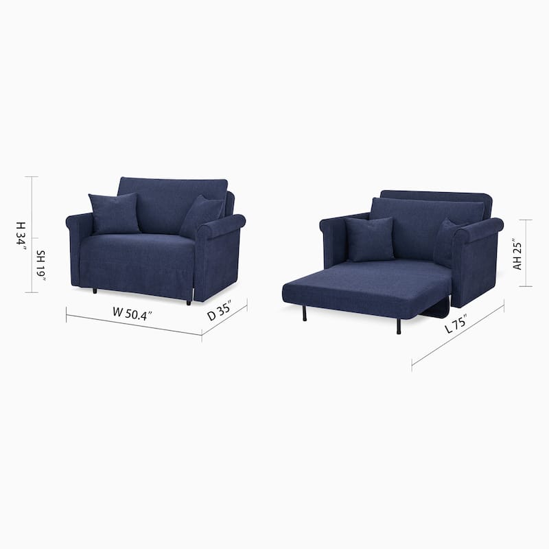 Artdeco Home - Fresno Convertible Chair